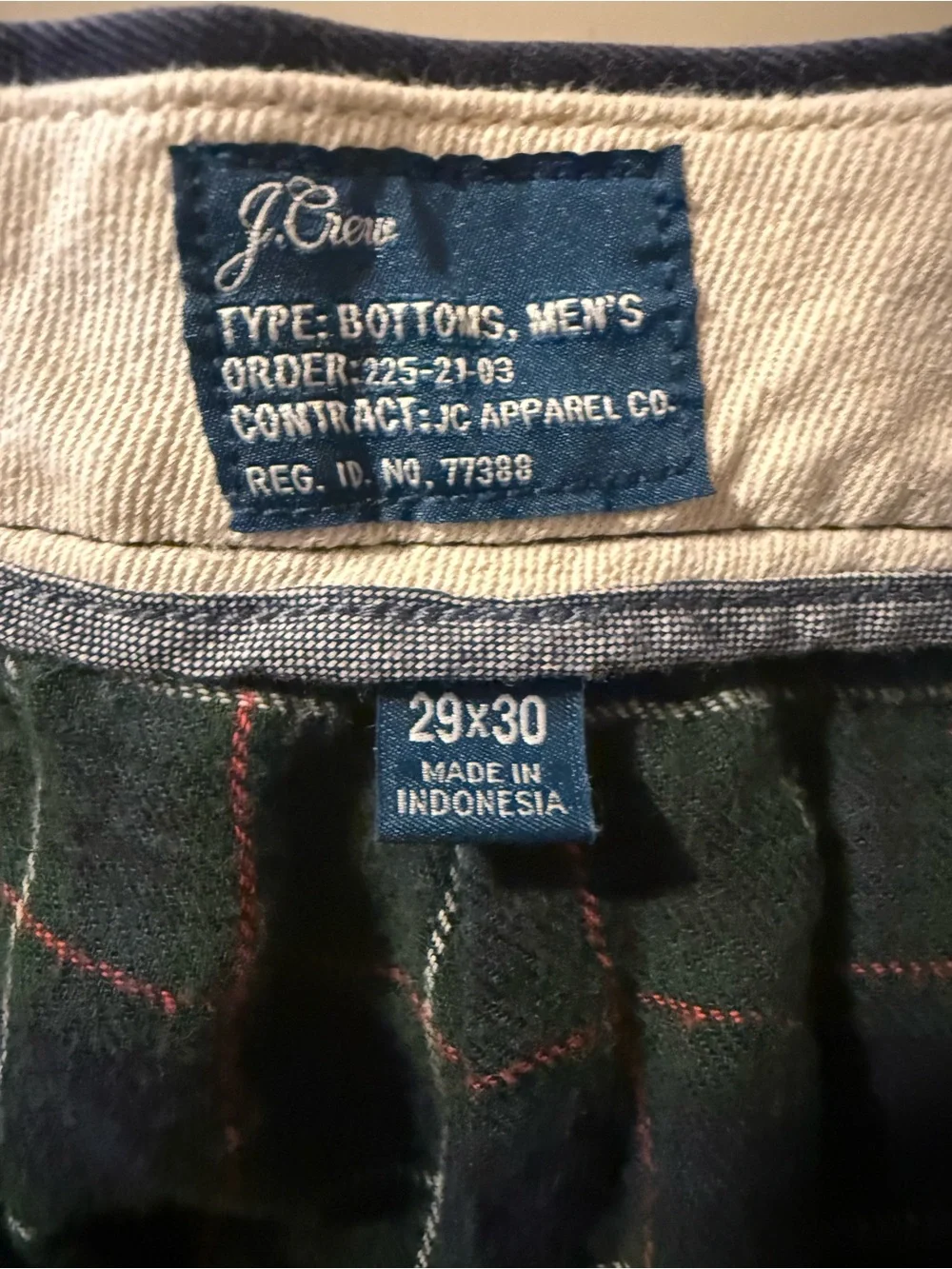 J. Crew classic navy